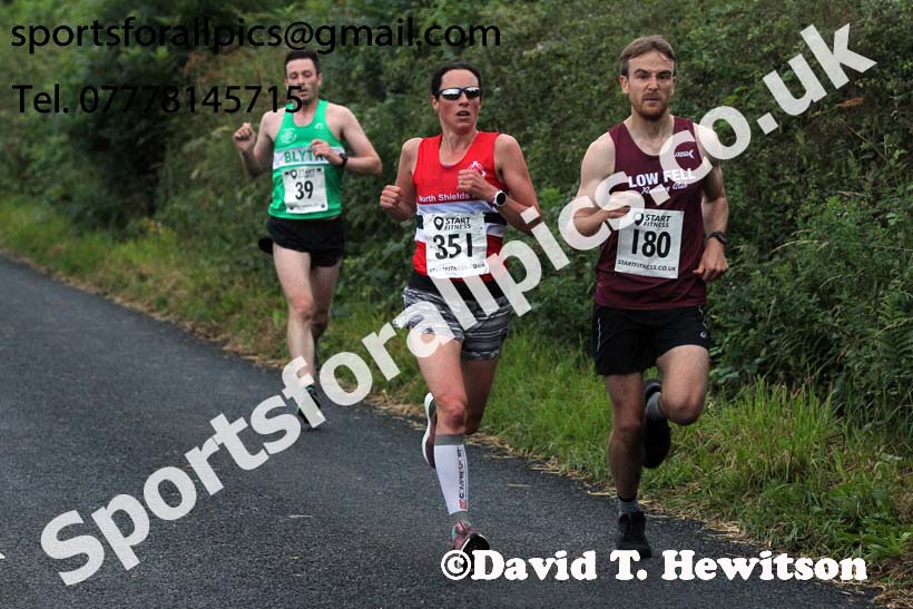 Morpeth 10k Road Race (North Eastern Champs. 10k). Photo: David T. Hewitson/Sports for All Pics